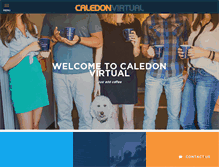 Tablet Screenshot of caledonvirtual.com